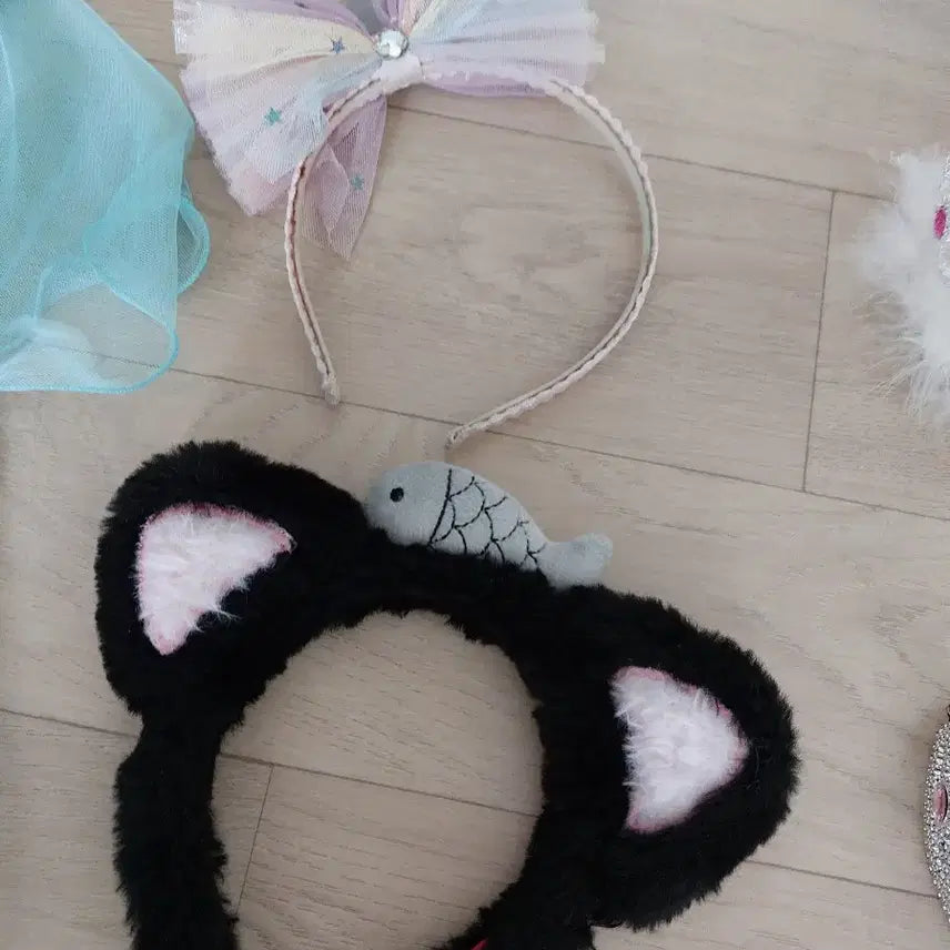 [BUNJANG] Rapunzel Veil Headband / 라푼젤 머리띠 베일 머리띠 머리핀 왕관 등