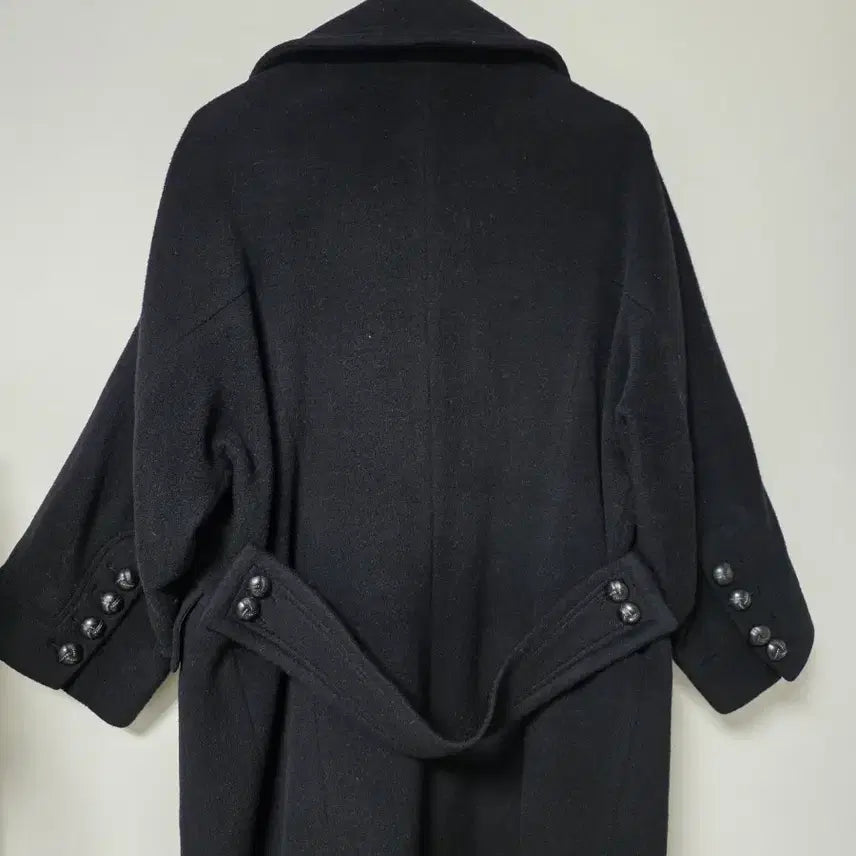 [BUNJANG] DAFFO Black Wool Coat (M) / A급/77~88 DAFFO 블랙 모 코트 M