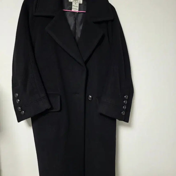 [BUNJANG] DAFFO Black Wool Coat (M) / A급/77~88 DAFFO 블랙 모 코트 M