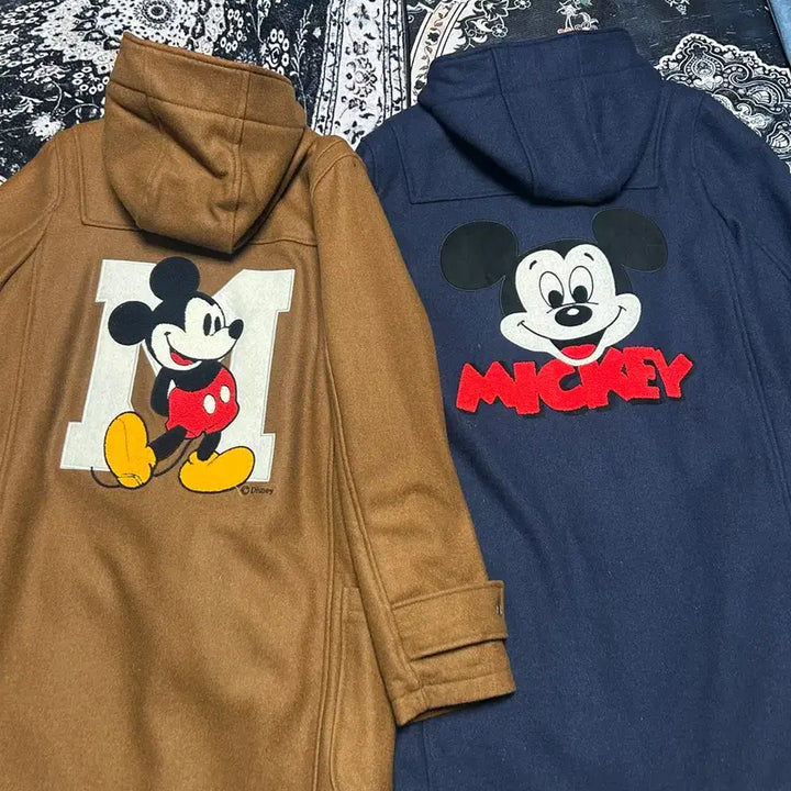 [BUNJANG] Vintage Disney Navy Duffel Coat / 빈티지 더플코트 네이비 M