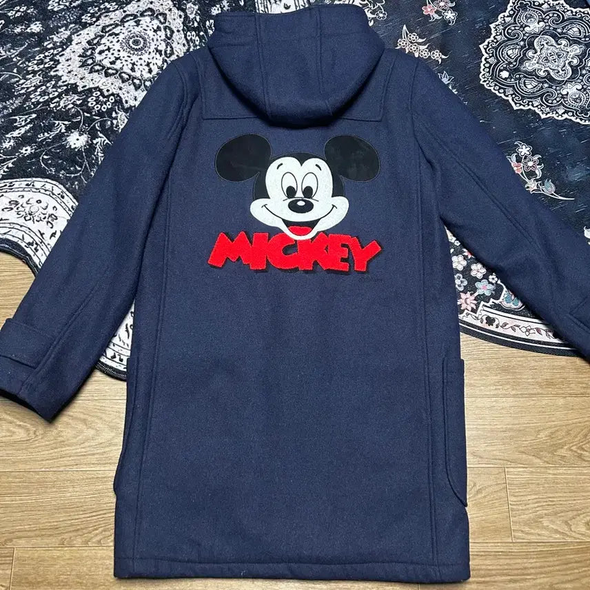 [BUNJANG] Vintage Disney Navy Duffel Coat / 빈티지 더플코트 네이비 M