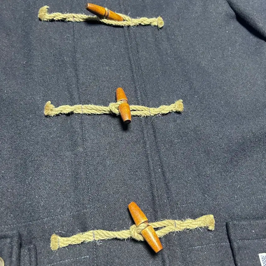 [BUNJANG] Vintage Disney Navy Duffel Coat / 빈티지 더플코트 네이비 M