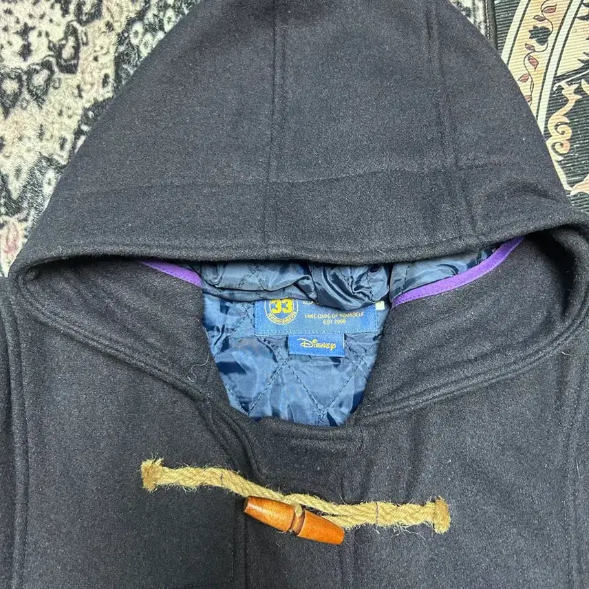 [BUNJANG] Vintage Disney Navy Duffel Coat / 빈티지 더플코트 네이비 M