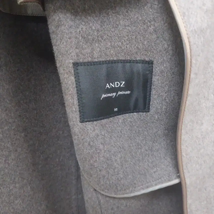 [BUNJANG] AND Z Men's Semi-Overfit Single Coat / 앤드지 25FW 세미오버핏 싱글 코트(브라운)