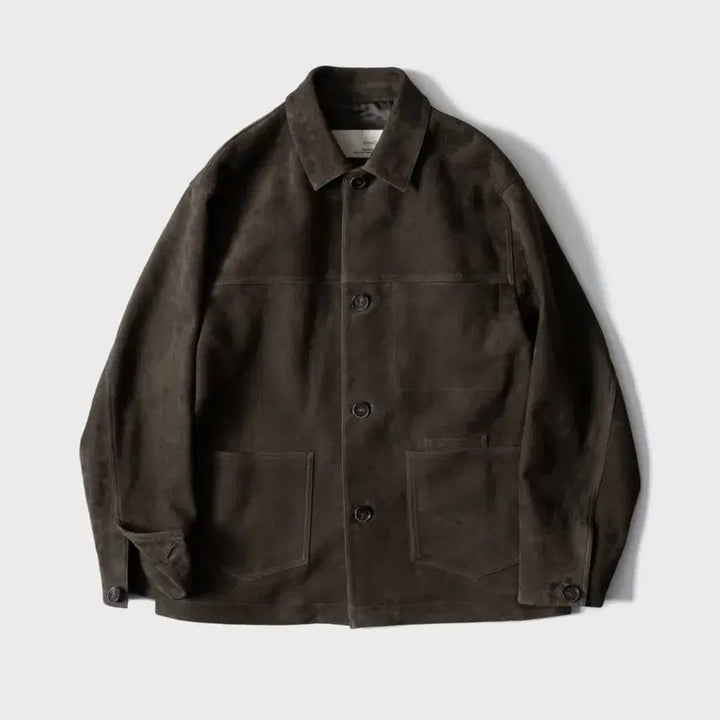 [BUNJANG] First Floor Suede Chore Coat Brown 48 / 퍼스트플로어 스웨이드 초어 코트 브라운 48 판매 및 교환