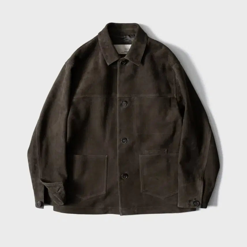 [BUNJANG] First Floor Suede Chore Coat Brown 48 / 퍼스트플로어 스웨이드 초어 코트 브라운 48 판매 및 교환
