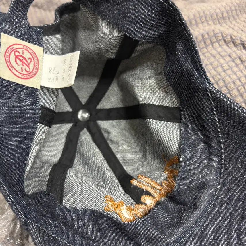 [BUNJANG] Fullcount 6007 Denim Cap / 풀카운트 볼캡 Fullcount 6007 체인 데님캡