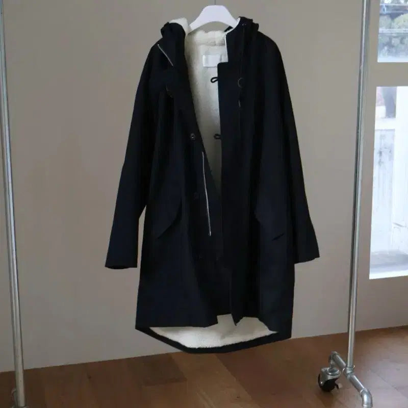 [BUNJANG] Nadal Market Tofu Parka Dark Navy / 나달 마켓 두부 파카 다크네이비