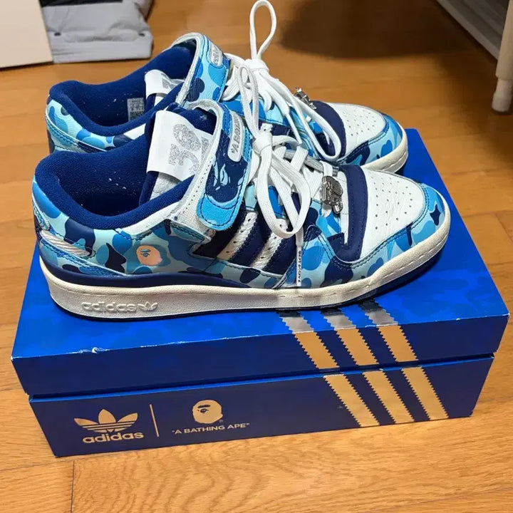 [BUNJANG] Adidas BAPE Forum 84 Sneakers / 아디다스 베이프 포럼 260
