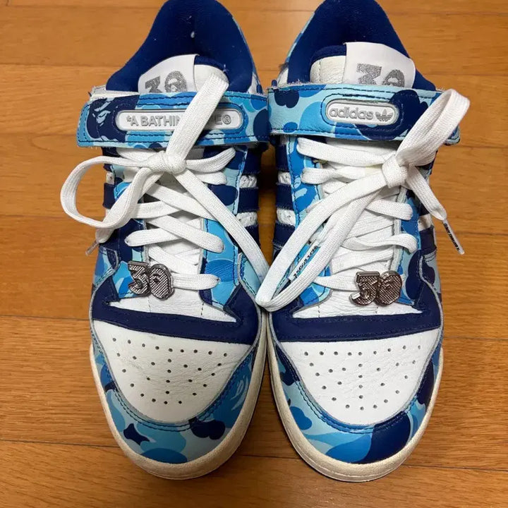 [BUNJANG] Adidas BAPE Forum 84 Sneakers / 아디다스 베이프 포럼 260