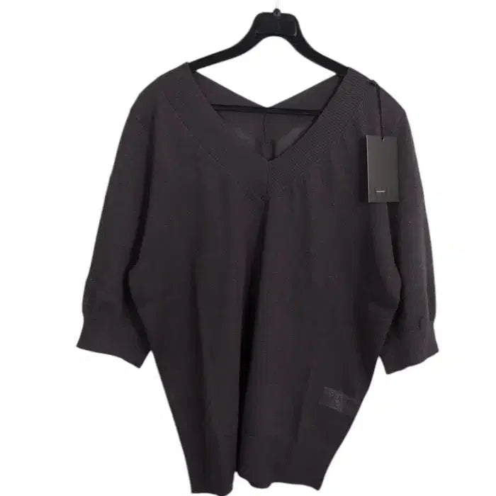 [BUNJANG] Georges Rech V-Neck Knit Top / 여성88 / 조르쥬레쉬 새상품 마 인견 브이넥 니트GR 21-65