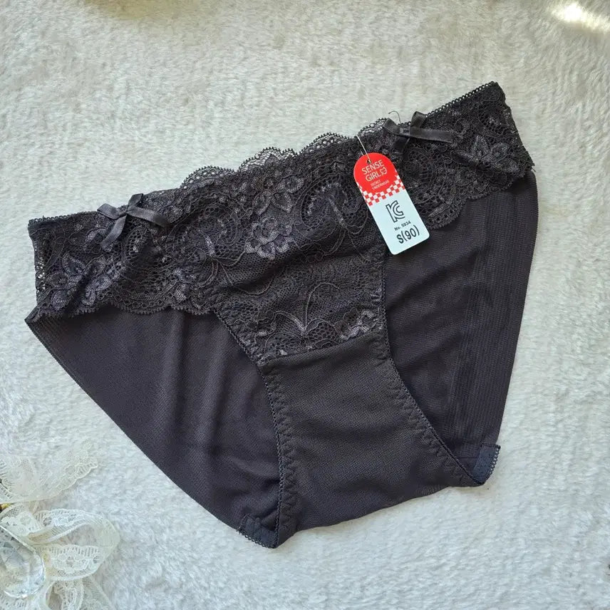 [BUNJANG] Lace Panties S (90) 5-Piece Set / 레이스 팬티 S(90) 5종 세트 여성팬티 새상품