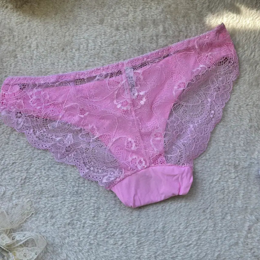 [BUNJANG] Lace Panties S (90) 5-Piece Set / 레이스 팬티 S(90) 5종 세트 여성팬티 새상품