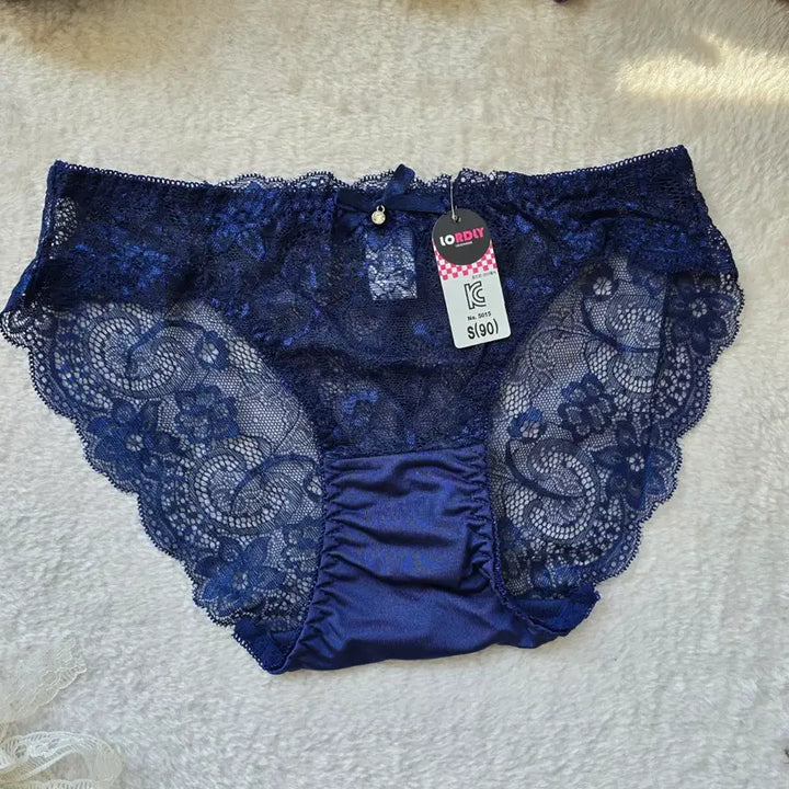 [BUNJANG] Lace Panties S (90) 5-Piece Set / 레이스 팬티 S(90) 5종 세트 여성팬티 새상품