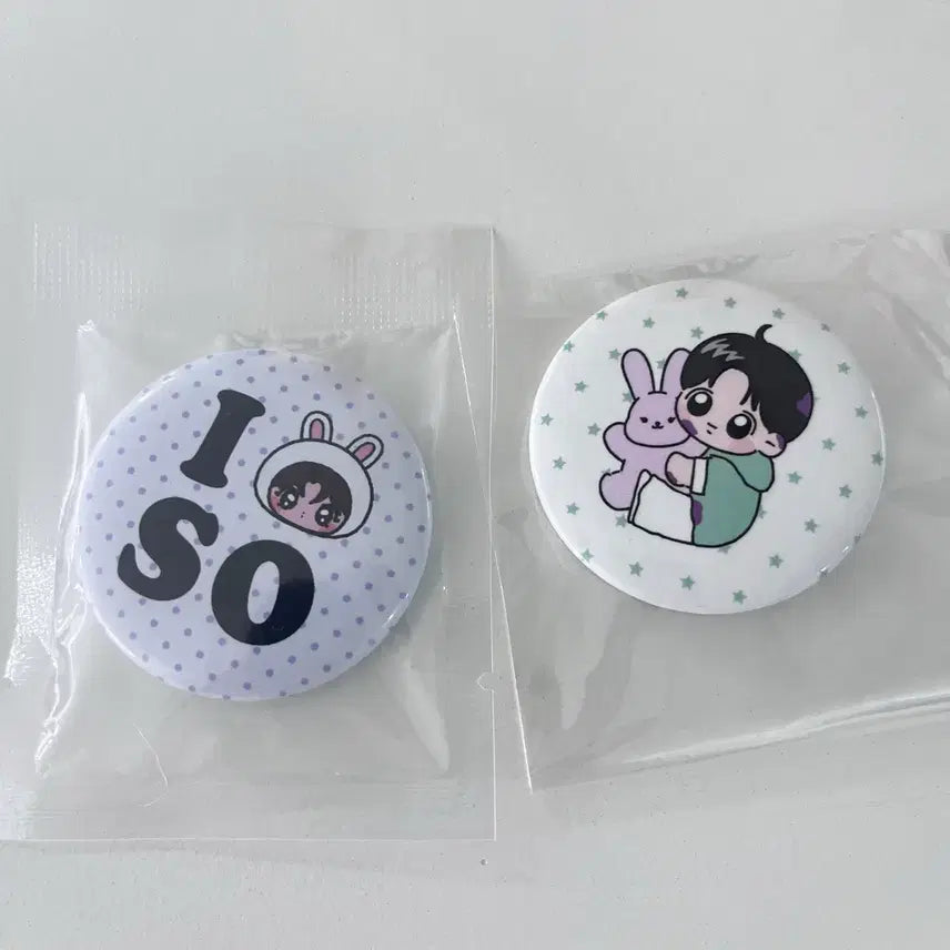 [BUNJANG] WeS:h Zion 2nd Anniversary Pin Button Set / 위시 2주년 시온 핀버튼 세트!