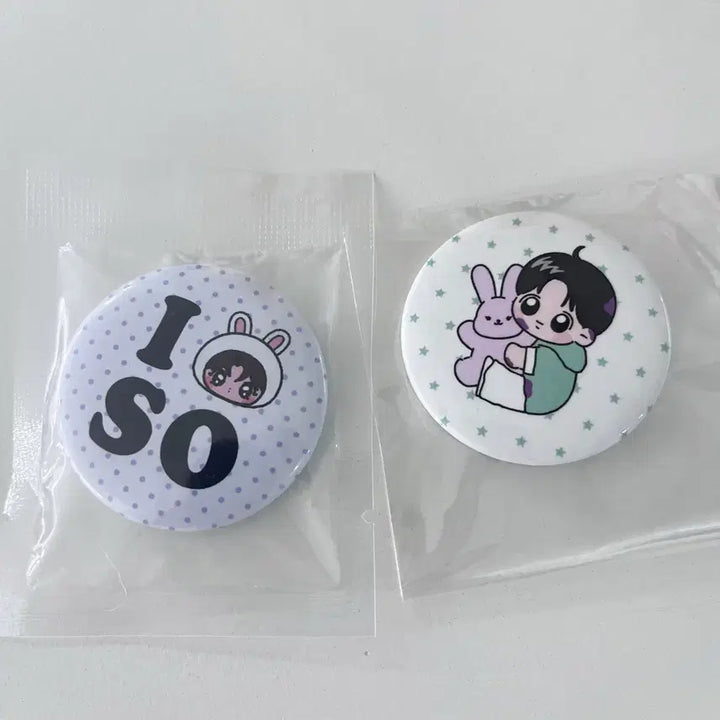[BUNJANG] WeS:h Zion 2nd Anniversary Pin Button Set / 위시 2주년 시온 핀버튼 세트!