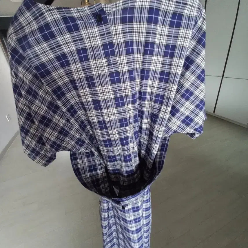 [BUNJANG] TELA Check Midi Dress / TELA체크원피스