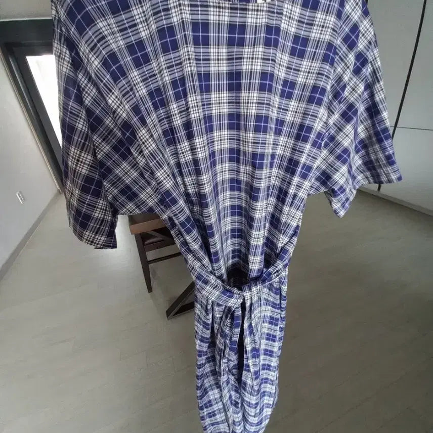 [BUNJANG] TELA Check Midi Dress / TELA체크원피스