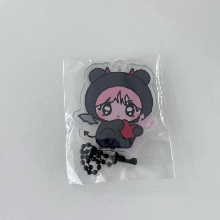 [BUNJANG] Wish Sakuya 2nd Anniversary Angel Devil Keyring / 위시 2주년 천사 악마 사쿠야 키링