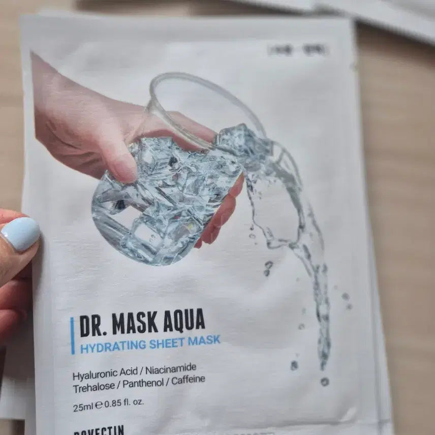 [BUNJANG] RoCvectin Dr. Mask Pack Set / 록벡틴 닥터마스크 시카/포어/아쿠아 마스크팩총8매