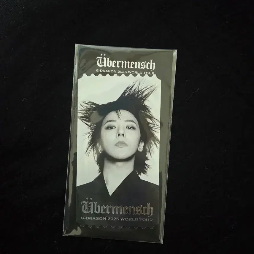 [BUNJANG] G-Dragon W Debut Phototicket / 지드래곤 위버멘쉬 포토티켓