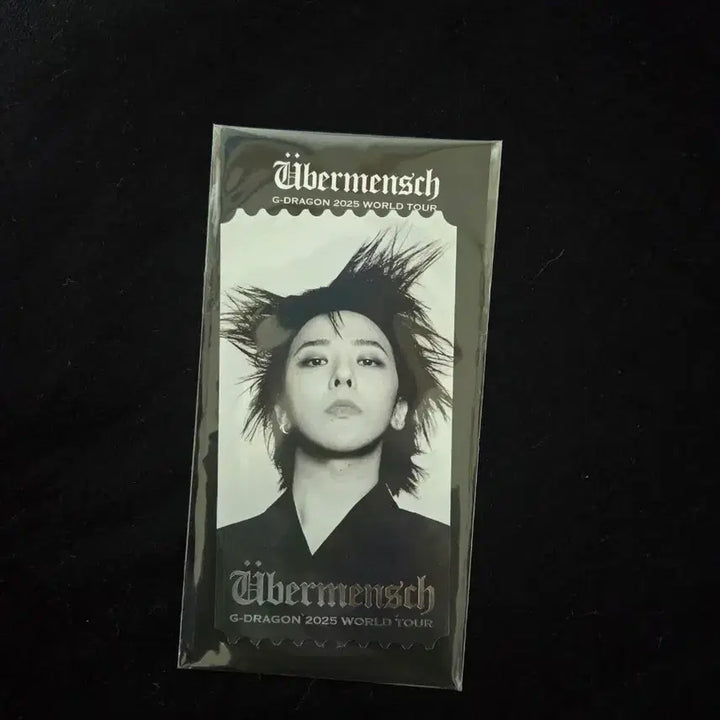 [BUNJANG] G-Dragon W Debut Phototicket / 지드래곤 위버멘쉬 포토티켓