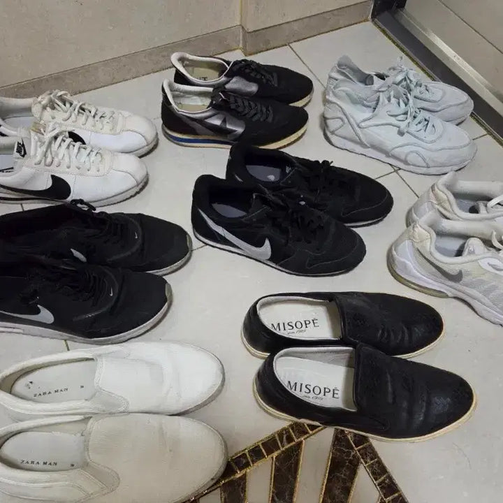 [BUNJANG] 260mm Socks (8 Pairs) / 260미리 8켤레