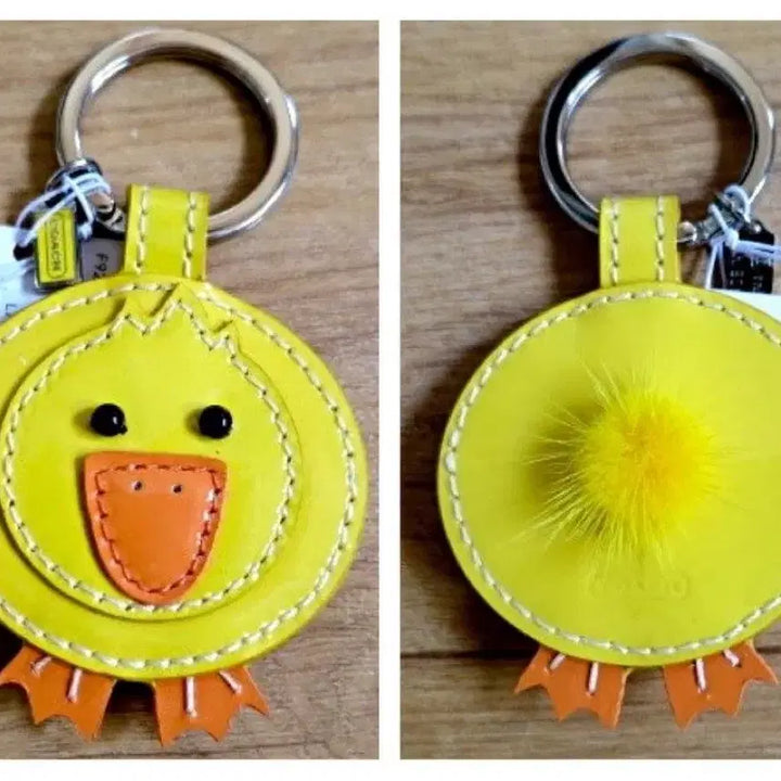 [BUNJANG] Coach Yellow Duck Bag Charm / 코치 노란 오리 키링 [새상품]