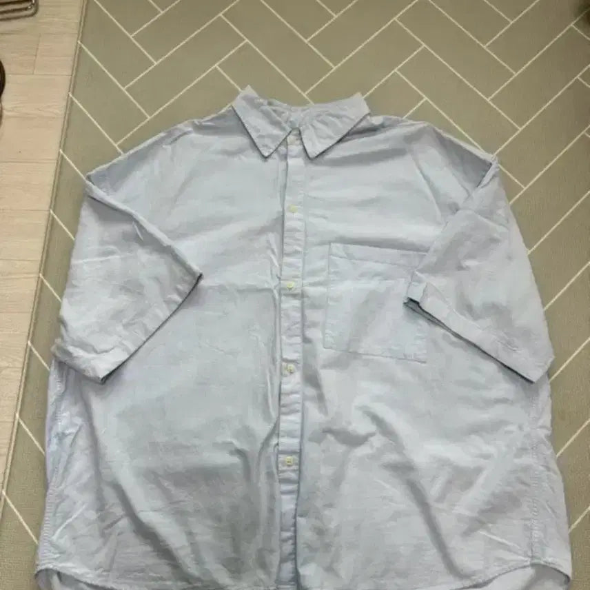 [BUNJANG] Zara Light Blue Shirt XL / 자라 하늘색 셔츠