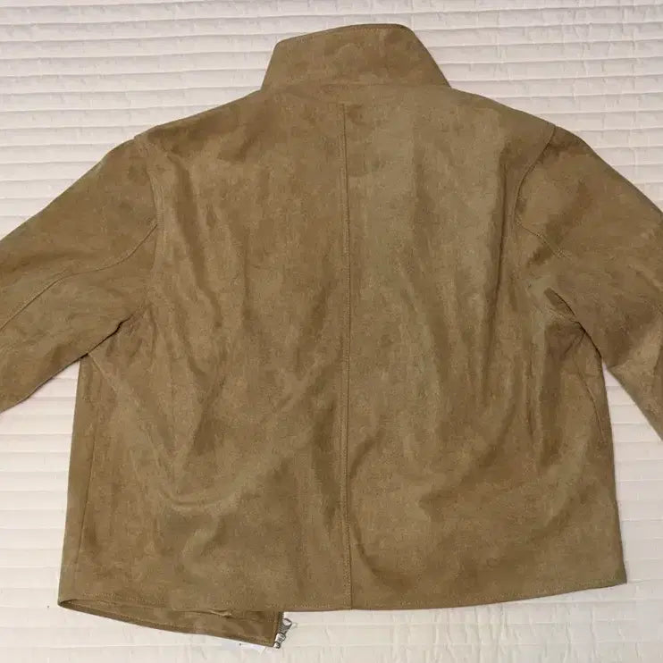[BUNJANG] H&M Brown Suede Jacket XL / H&M 브라운 스웨이드 자켓 XL