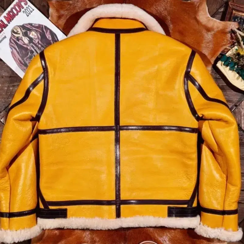 [BUNJANG] Real Leather Shearling Jacket / 리얼무스탕