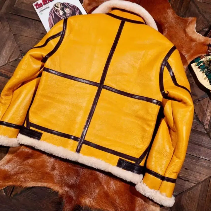 [BUNJANG] Real Leather Shearling Jacket / 리얼무스탕