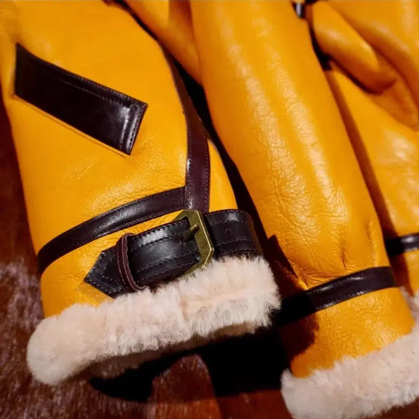 [BUNJANG] Real Leather Shearling Jacket / 리얼무스탕