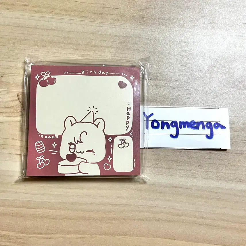 [BUNJANG] PLAVE Noah Lucky Draw Unofficial Memo Pad / 플레이브 노아 생카 럭드 비공굿 떡메 원가 이하 양도
