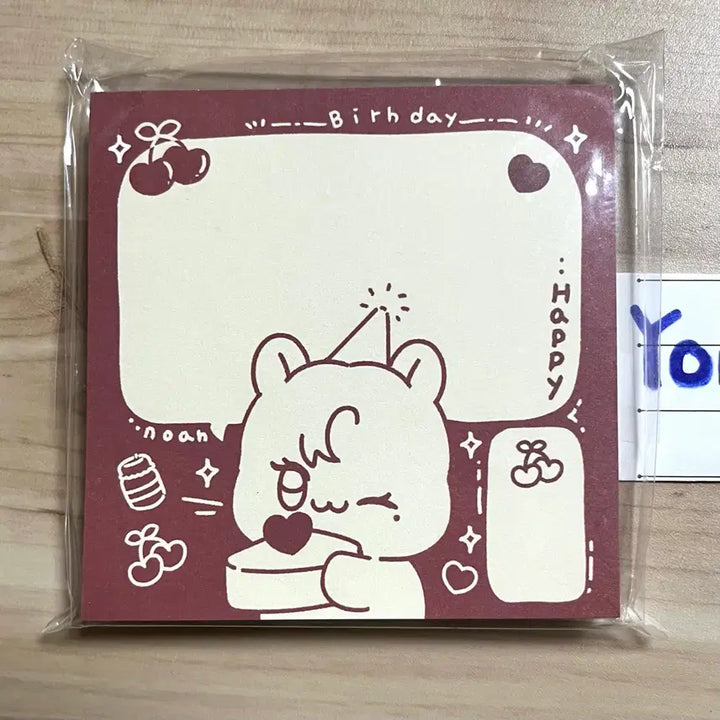 [BUNJANG] PLAVE Noah Lucky Draw Unofficial Memo Pad / 플레이브 노아 생카 럭드 비공굿 떡메 원가 이하 양도