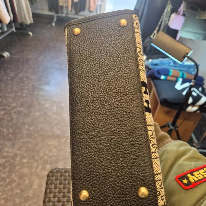 [BUNJANG] N/A Jacquard Pattern Tote Bag / 에스까다 자카드 패턴 토트백입니다!