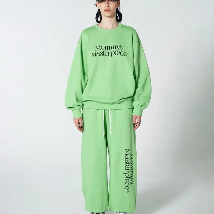 [BUNJANG] Sculptor M Set / 스컬프터 맨투맨+조거 팬츠 세트 M