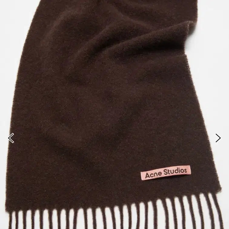 [BUNJANG] Acne Studios Skinny Brown Melange Scarf / 아크네스튜디오 머플러 목도리 스키니 브라운 멜란지