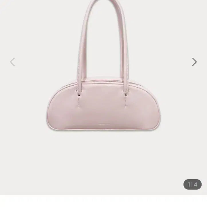 [BUNJANG] Somewhere Butter Glossy Baguette Bag Light Pink / (새상품) 썸웨어버터 글로시 바게트백 라이트 핑크