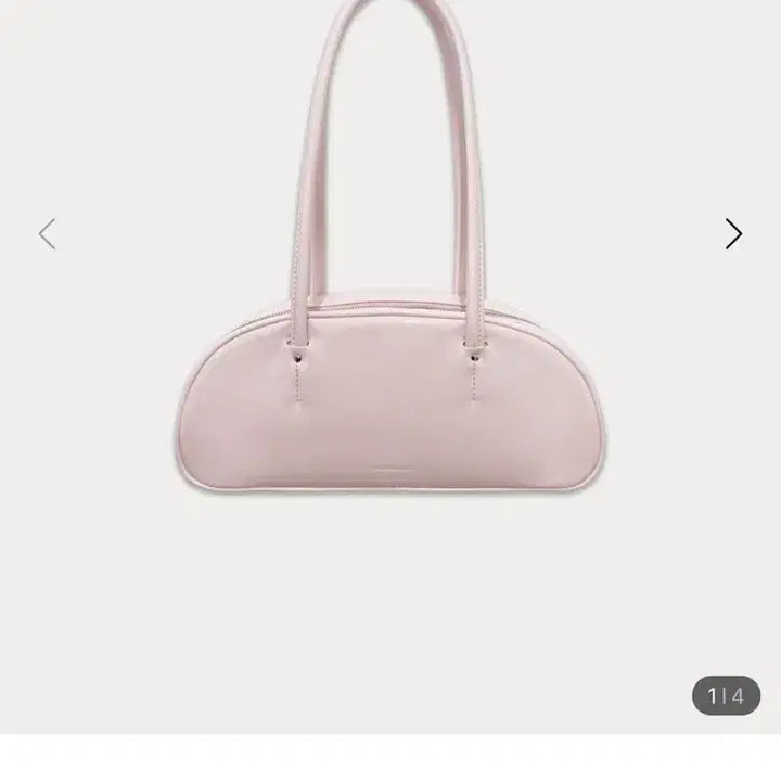 [BUNJANG] Somewhere Butter Glossy Baguette Bag Light Pink / (새상품) 썸웨어버터 글로시 바게트백 라이트 핑크