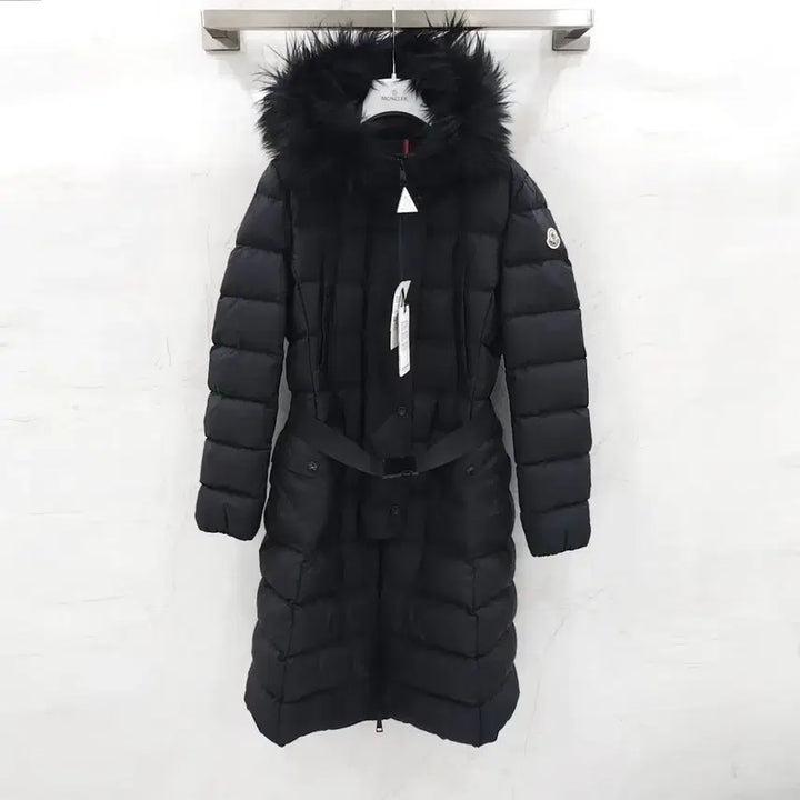 [BUNJANG] Moncler KHLOE Long Down Padded Jacket / 3 / 몽클레어 KHLOE 클로에 후드 시어링 트리밍 롱 다운 패딩
