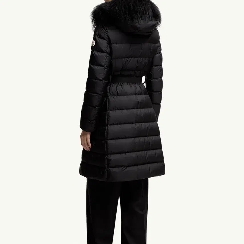 [BUNJANG] Moncler KHLOE Long Down Padded Jacket / 3 / 몽클레어 KHLOE 클로에 후드 시어링 트리밍 롱 다운 패딩