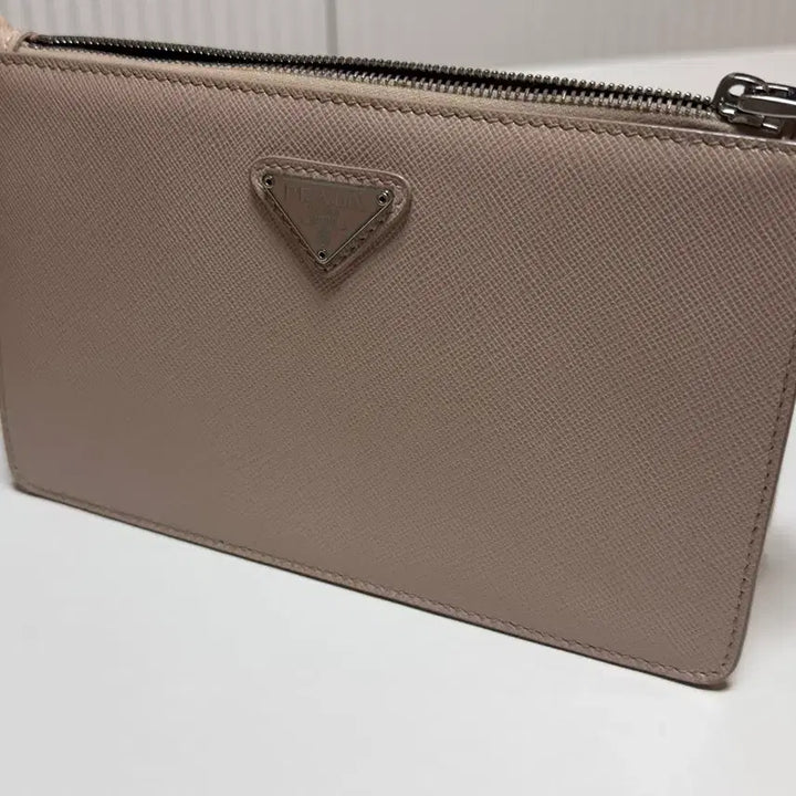 [BUNJANG] Prada Saffiano Leather Mini Bag / 프라다 삼각로고 사피아노 레더 미니백 핑크