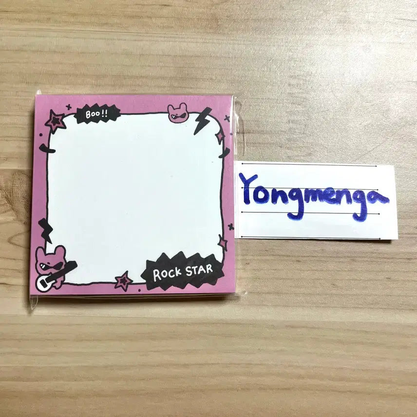 [BUNJANG] PLAVE Bambi Bonggu Lucky Draw Memo Pad / 플레이브 밤비 봉구 생카 럭드 비공굿 떡메 원가 이하 양도