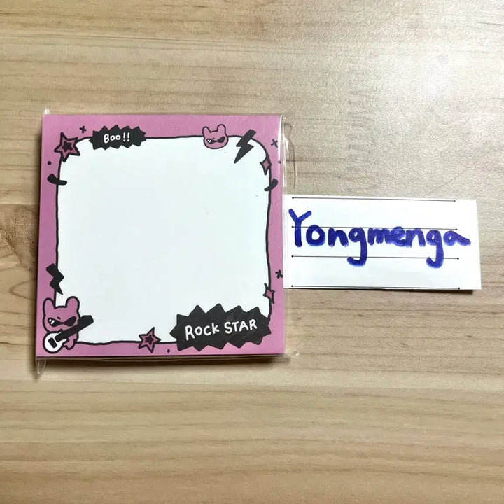 [BUNJANG] PLAVE Bambi Bonggu Lucky Draw Memo Pad / 플레이브 밤비 봉구 생카 럭드 비공굿 떡메 원가 이하 양도