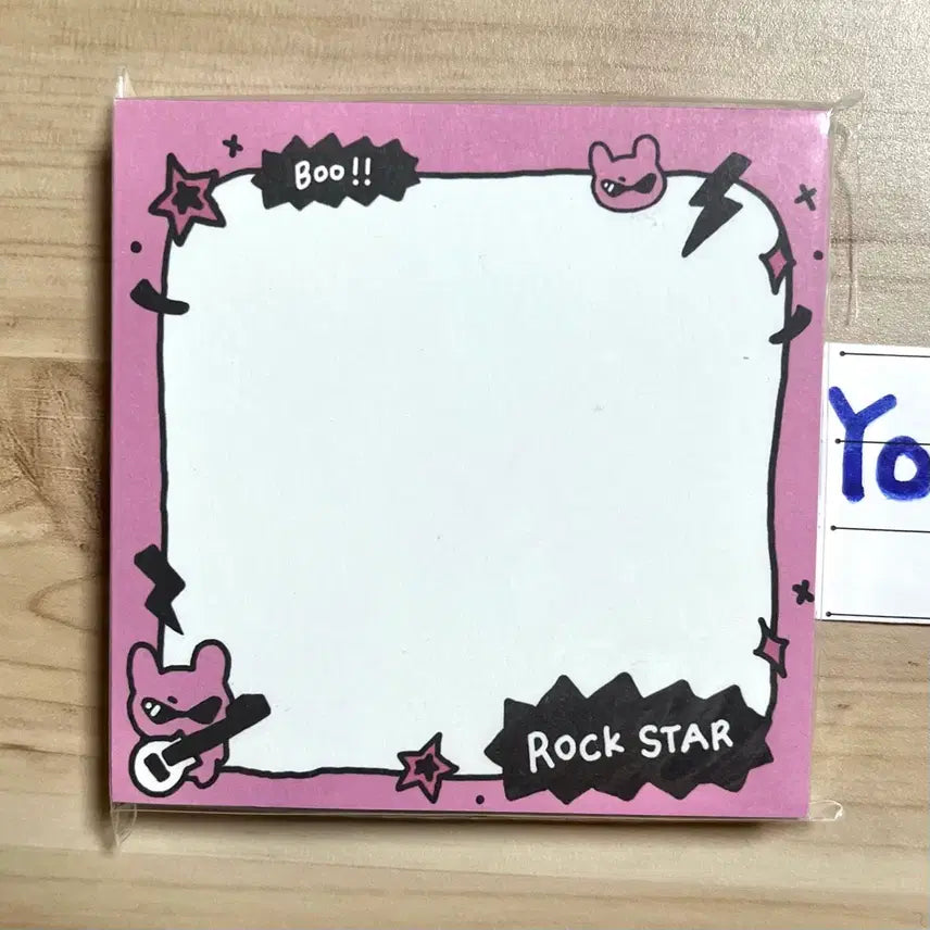 [BUNJANG] PLAVE Bambi Bonggu Lucky Draw Memo Pad / 플레이브 밤비 봉구 생카 럭드 비공굿 떡메 원가 이하 양도