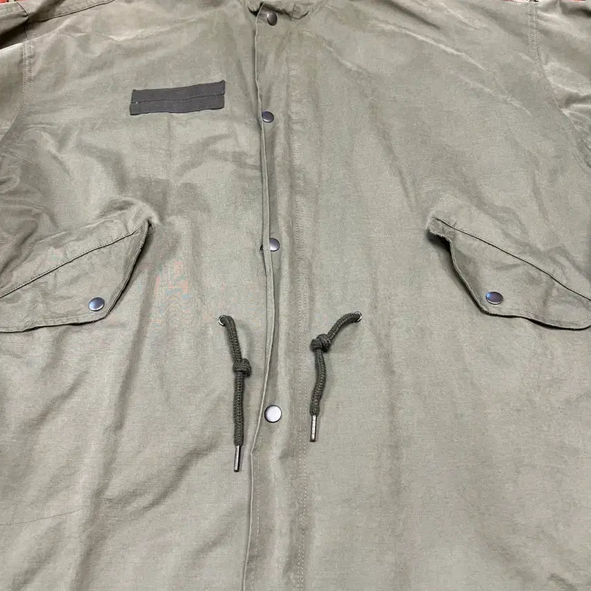 [BUNJANG] Glamour Fishtail Parka / [FREE] Glamour 피쉬테일 야상 개파카