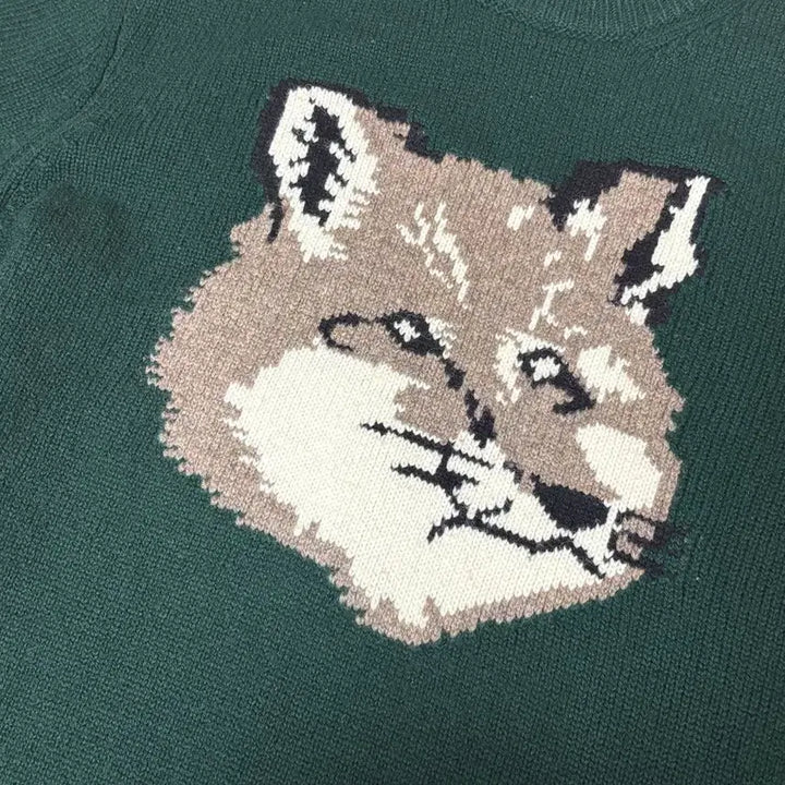 [BUNJANG] Maison Kitsune Knit Sweater / 메종키츠네 니트