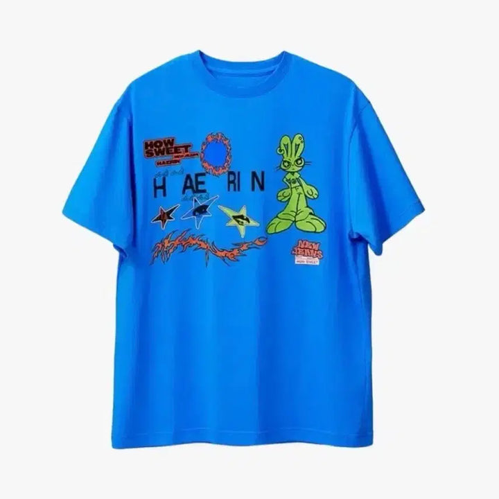 [BUNJANG] NewJeans Haerin House Sweet T-Shirt M / 뉴진스 해린 하우스윗 티셔츠 M 판매합니다