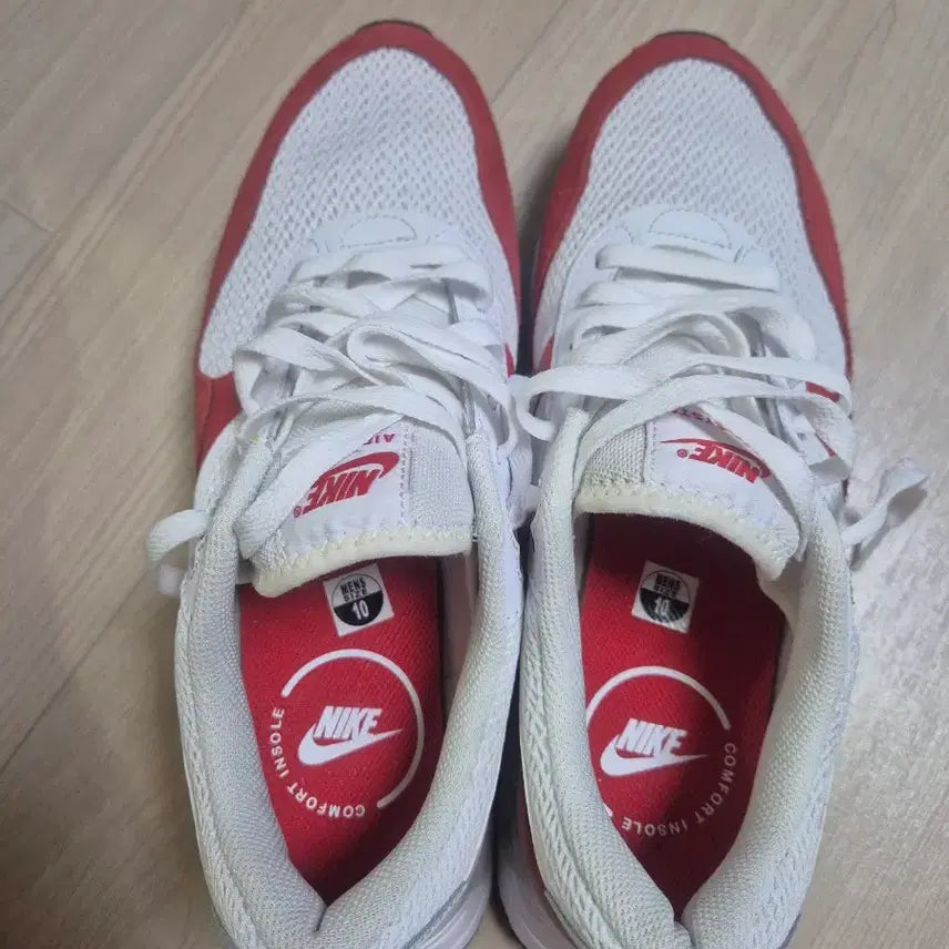 [BUNJANG] Nike Air Max DM9537 Running Shoes / 나이키 에어맥스 DM9537 화이트/레드 러닝화